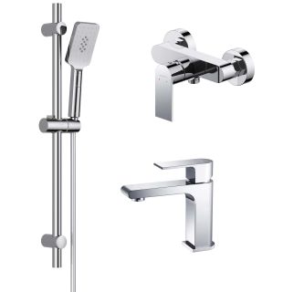 Комплект для ванны Aquatek Лира AQ1431CR 3 в 1 AQ1410CR+AQ1460CR+AQ2018CR хром